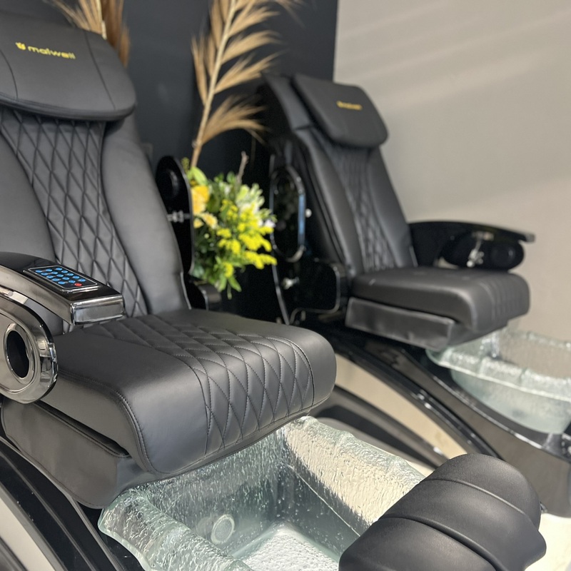 Relaxing spa pedicure treatment in Amsterdam nail salon